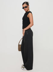 Ramos Low Rise Straight Leg Jeans Washed Black Petite